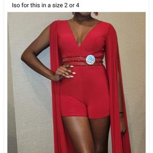 Iso mac duggal romper size 2